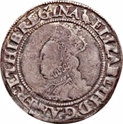 1 Shilling - Elizabeth I 2nd issue obverse image