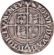 1 Shilling - Elizabeth I 2nd issue, United Kingdom, 1560-1561 reverse image