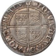 1 Shilling - Elizabeth I 6th issue, United Kingdom, 1582-1600 reverse image