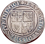 1 Shilling - James I 1st issue; 1st bust, United Kingdom, 1603-1604 reverse image