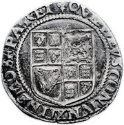 1 Shilling - James I 3rd issue; 6th bust, United Kingdom, 1619-1624 reverse image