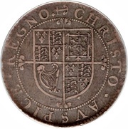 1 Shilling - Charles I Briot's late bust, United Kingdom, 1638-1639 reverse image