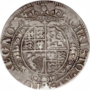 1 Shilling - Charles I York mint, United Kingdom, 1643-1644 reverse image