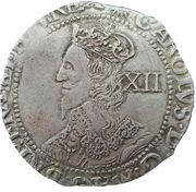 1 Shilling - Charles I Group F; 6th bust obverse image