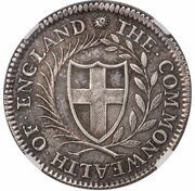 1 Shilling - Commonwealth of England Pattern obverse image