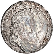 1 Shilling - William and Mary obverse image