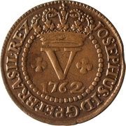 5 Réis - José I Bahia Mint obverse image