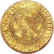 ¼ Noble - Henry VI obverse image