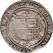 ½ Crown - James I 3rd coinage, United Kingdom, 1620-1624 reverse image
