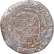 ½ Crown - Charles I Tower mint under the King; group II, type 2c, United Kingdom, 1630-1632 reverse image