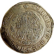 ½ Crown - Charles I Tower mint under the King; group III, United Kingdom, 1634-1640 reverse image