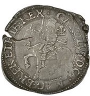 ½ Crown - Charles I Shrewsbury mint obverse image
