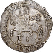 ½ Crown - Charles I Oxford mint obverse image