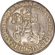 ½ Crown - Charles I York mint obverse image