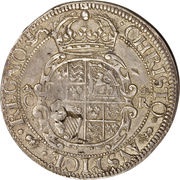 ½ Crown - Charles I York mint, United Kingdom, 1643-1644 reverse image