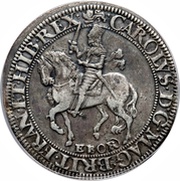 ½ Crown - Charles I York mint obverse image