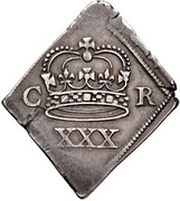 ½ Crown - Charles I Newark siege coinage obverse image