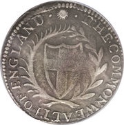 ½ Crown - Commonwealth of England obverse image