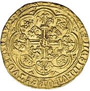 ½ Noble - Richard II London mint; type IA, United Kingdom, 1377-1399 reverse image
