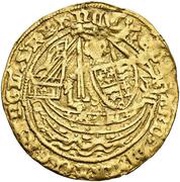 ½ Noble - Richard II Calais mint obverse image