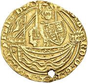 ½ Noble - Richard II Calais mint; type III obverse image