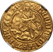 ½ Angel - Henry VII Class V obverse image