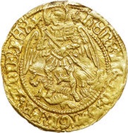 ½ Angel - Henry VIII 3rd coinage obverse image