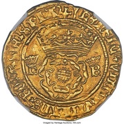 1 Crown - Henry VIII Crown of the double-rose obverse image