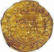 1 Crown - Henry VIII Posthumous; London mint, United Kingdom, 1547-1551 reverse image