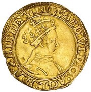 1 Crown - Edward VI 2nd period; crowned bust obverse image