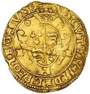 1 Crown - Edward VI 2nd period; crowned bust, United Kingdom, 1549-1550 reverse image