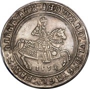 1 Crown - Edward VI 3rd period; Fine Silver issue obverse image
