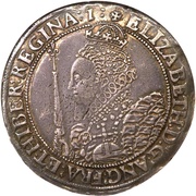 1 Crown - Elizabeth I 7th issue obverse image