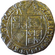 1 Crown - James I 2nd coinage; 1st bust, United Kingdom, 1604-1609 reverse image