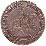 1 Crown - James I 2nd coinage obverse image
