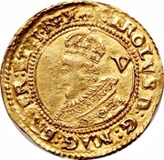 1 Crown - Charles I Tower mint; 1st bust obverse image