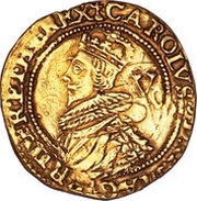 1 Crown - Charles I Tower mint; 2nd bust obverse image