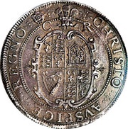 1 Crown - Charles I Tower mint, United Kingdom, 1631-1632 reverse image