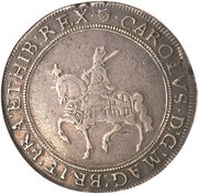 1 Crown - Charles I Tower mint obverse image