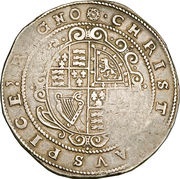 1 Crown - Charles I Tower mint, United Kingdom, 1634-1641 reverse image