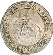 1 Crown - Charles I Tower mint; under Parliament obverse image