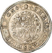 1 Crown - Charles I Tower mint; under Parliament, United Kingdom, 1645-1646 reverse image