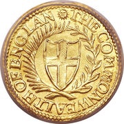 1 Crown - Commonwealth of England obverse image