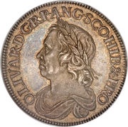 1 Crown - Oliver Cromwell obverse image