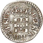 20 Réis - Pedro II Narrow Crown; Bahia Mint obverse image