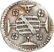 20 Réis - Pedro II Narrow Crown; Bahia Mint reverse image