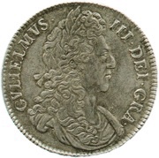 1 Crown - William III 2nd bust obverse image