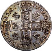 1 Crown - Anne pre-Union, United Kingdom, 1703-1707 reverse image