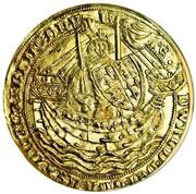 1 Noble - Edward III Post-Treaty period; London mint obverse image