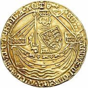 1 Noble - Edward III Post-Treaty period; London mint obverse image